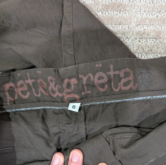 Y2K Johnny Was Pete & Greta Collab Cropped Cargo Pants - Picture 6 of 6